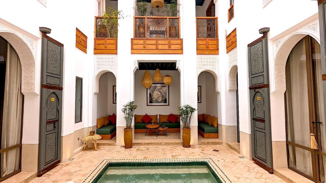 Riad Jardin Des Sens & Spa Marrakesch Exterior foto