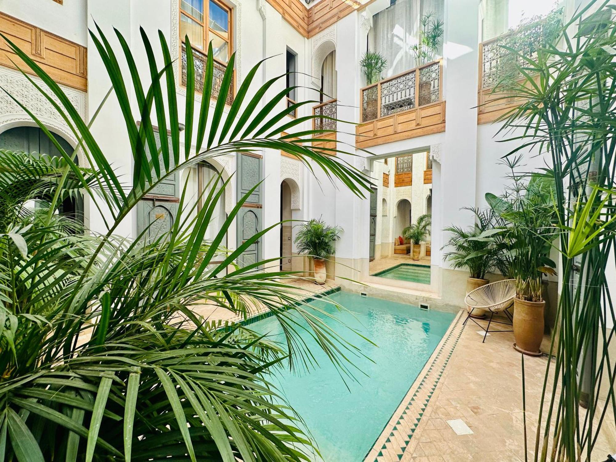 Riad Jardin Des Sens & Spa Marrakesch Exterior foto
